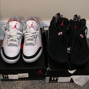 Retro 8s and retro 3s